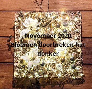bloemschikken workshop deurdecoratie kerst nieuwjaar Gistel Oostende Brugge Sijsele Ardooie Roeselare