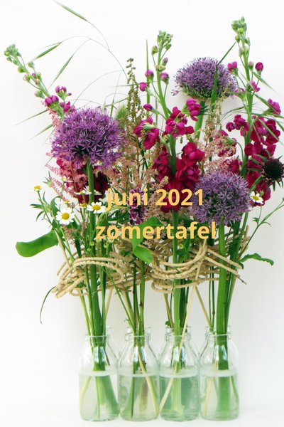 bloemschikken workshop zomer tafelstuk Gistel Oostende Brugge Sijsele Ardooie Roeselare